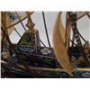 Image 24 : Chinese cloisonne egyptian king tut sarcophagi boat with carved base