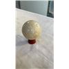 Image 3 : 3 marble orbs with stands