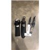 Image 1 : 2 sets of new throwing knives and 2 folding knives