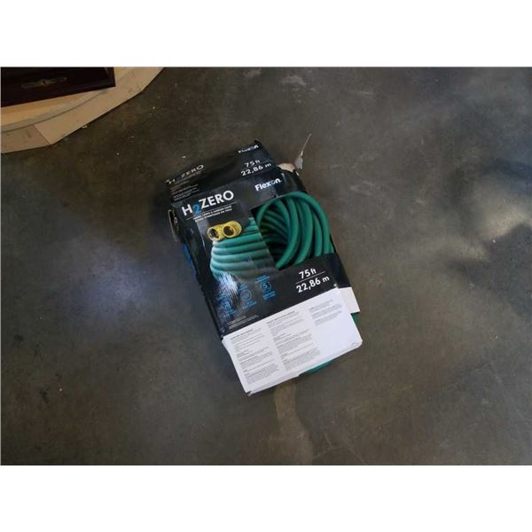 As new Flexon H2Zero 75ft garden hose retail $74.99