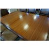Image 2 : Large dining table and 8 chairs