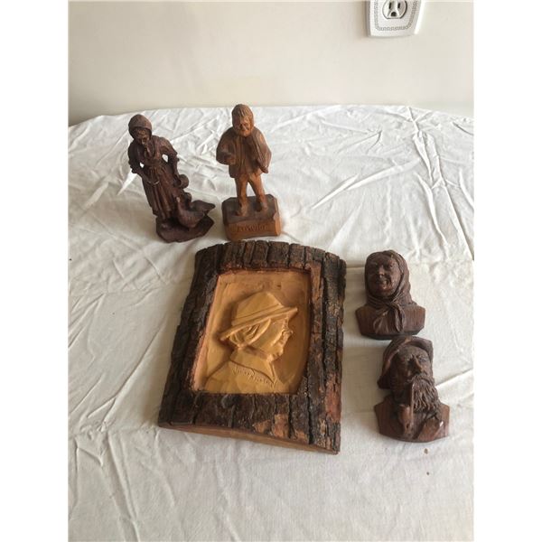 5 Wood Carvings