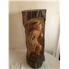 Image 1 : Wooden Log Carving