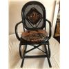 Image 1 : Wooden Rocking Chair with Carvings