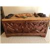 Image 1 : Wooden Carving Chest