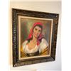 Image 1 : Signed Painting - Woman Portrait