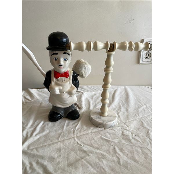 Vintage Charlie Chaplin Toilet brush holder