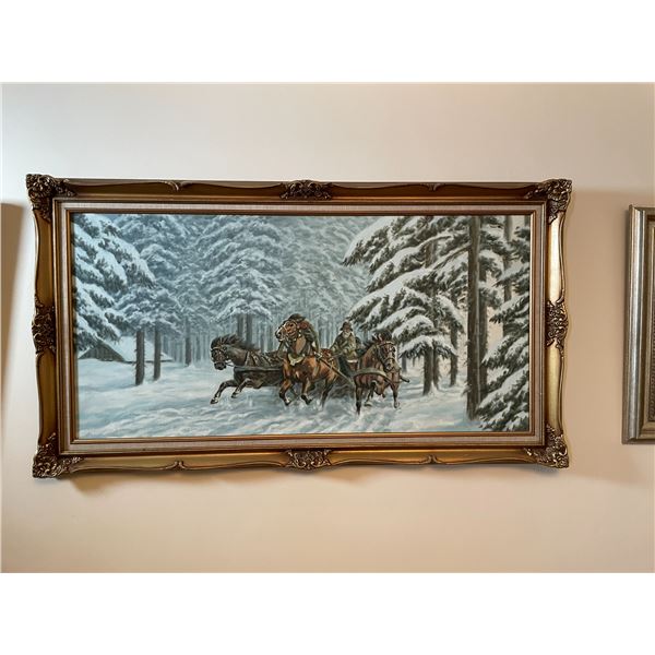 Horses - Winter Art