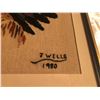 Image 3 : J. Wells 1980 Signed Embroidery