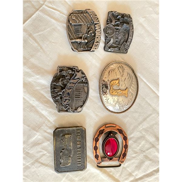 Belt Buckle Lot