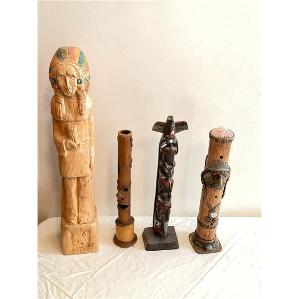 4 Wood Carvings