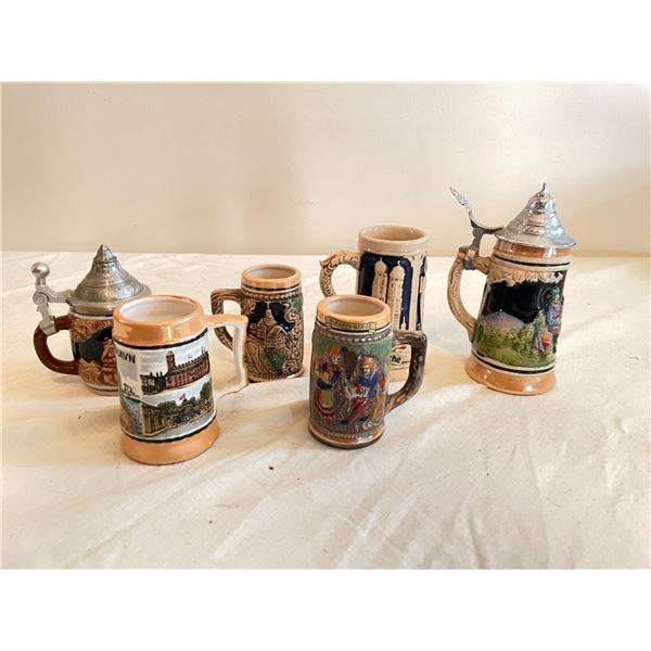 Smaller Steins Lot