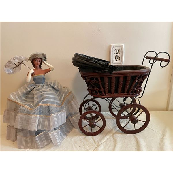 Doll & Wagon