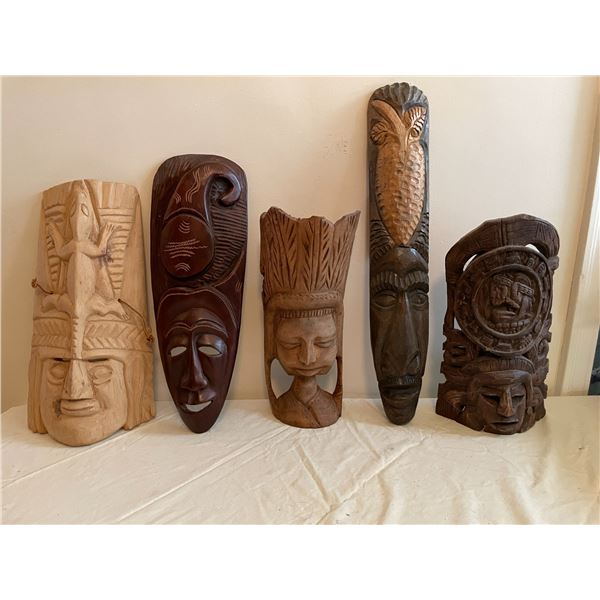 5 Wood Carvings