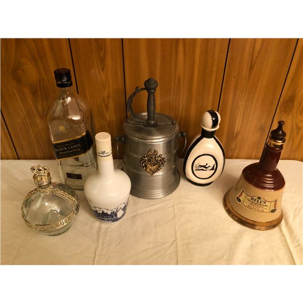 Liquor Bottle Décor