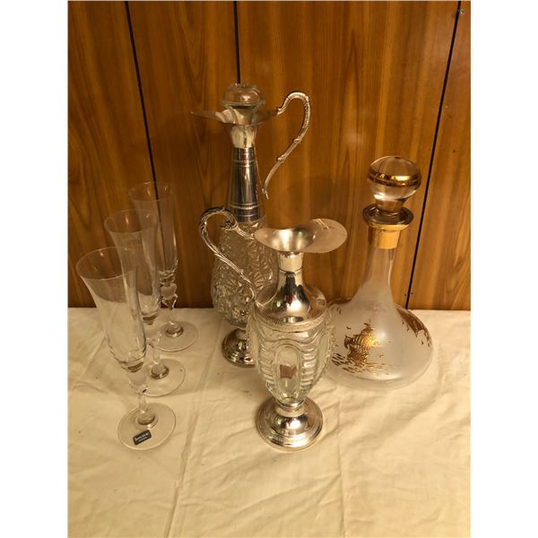 Vintage Liquor Glassware