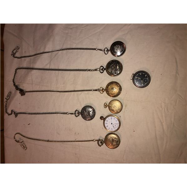 8 pocket watches