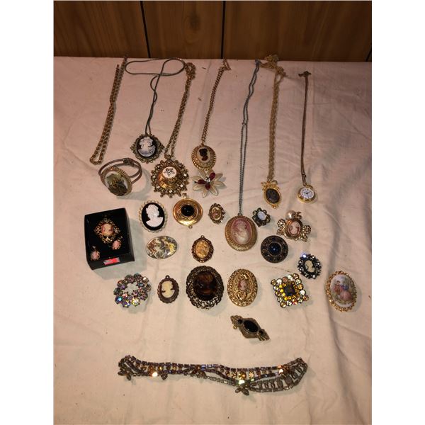 Broaches, Necklaces, Bracelets - Costume Jewelry