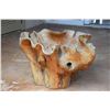 Image 1 : NATURAL WOOD VASE (16" H X 26" D)