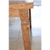 Image 2 : WHITEWASH BUTCHER BLOCK TABLE (98" L X 23 1/2" H X 39" D)