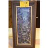 Image 1 : FRAMED THAI ART (11 1/2" W X 23" H)