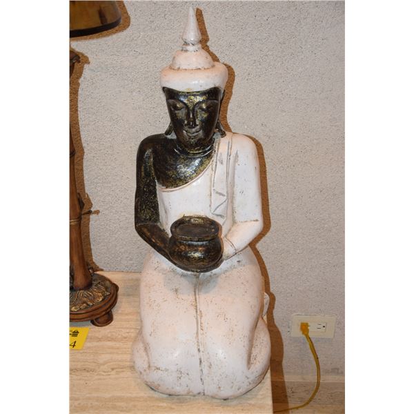 THAI KNEELING BUDDHA (COMPOSITION) (PAIR) (24" H)