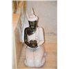 Image 2 : THAI KNEELING BUDDHA (COMPOSITION) (PAIR) (24" H)