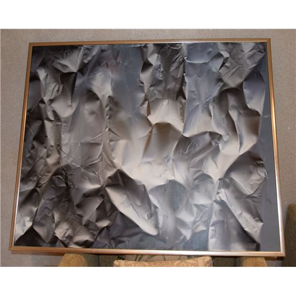 FRAMED PAINTING, "STAR ROUGE" BY PAUL KANE '98 (49" W X 41" H)