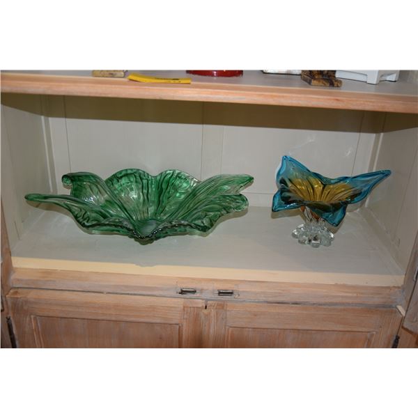 GLASS BOWLS (2 PCS)