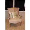 Image 1 : UPHOLSTERED WINGBACK ARM CHAIR (33" W X 43 1/2"H) (MATCHES LOT 175)