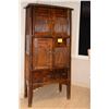 Image 1 : ANTIQUE STORAGE CABINET W/5 DOORS (36 1/2" W X 76" H X 17" D)