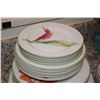 Image 2 : ASSORTED DISHES: LENOX "FRENCH PERLE" PLATES & 222 FIFTH "BLOOM" PLATTER, PLATES, BOWLS & CUPS (32 P