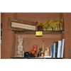 Image 1 : MIXED LOT: WALL ART, CAT STATUARY & BOOKS ON CATS