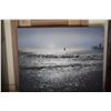 Image 1 : WALL ART; SEASCAPE (39" W  X 31" H)