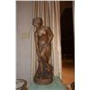Image 1 : CLAY STATUE, FEMALE NUDE (33" T)