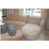 Image 1 : UPHOLSTERED COUCH/LOUNGE (2 SECTION)