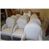 Image 1 : UPHOLSTERED ARM CHAIRS (10 PCS)