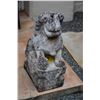 Image 1 : WOODEN FUU DOGS (2' H) (PAIR)
