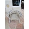 Image 1 : RATTAN BARREL CHAIRS (POOR CONDITION) (6 PCS)