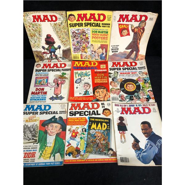 VINTAGE MAD MAGAZINE LOT