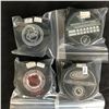 Image 2 : AUTOGRAPHED HOCKEY PUCK LOT (M. ELLIS, J. ABDELKADER...)