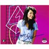 Image 1 : Tiffani Thiessen Autographed Saved by the Bell 8X10 Photo (Frozen Pond COA)