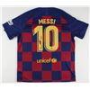 Image 1 : Lionel Messi Signed FC Barcelona Jersey Inscribed "Leo" (Beckett COA)