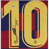 Image 2 : Lionel Messi Signed FC Barcelona Jersey Inscribed "Leo" (Beckett COA)