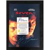 Image 2 : Seven Picture signed by Brad Pitt and Morgan Freeman (Real Authentic COA)