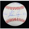 Image 2 : Nolan Ryan Signed OML Baseball w/ Inscriptions (AIV Hologram)