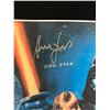 Image 2 : Star Wars poster signed by Harrison Ford, Dave Prowse, Carrie Fisher & Mark Hamill (R.A. COA)