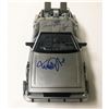 Image 2 : Michael J. Fox/Christopher Lloyd Autographed 1/15 Scale Delorean (Frozen Pond COA)