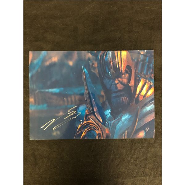 Josh Brolin  Thanos  signed photo (Real Authentic COA