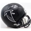 Image 1 : Deion Sanders Signed Full-Size Falcons Helmet (Beckett COA)